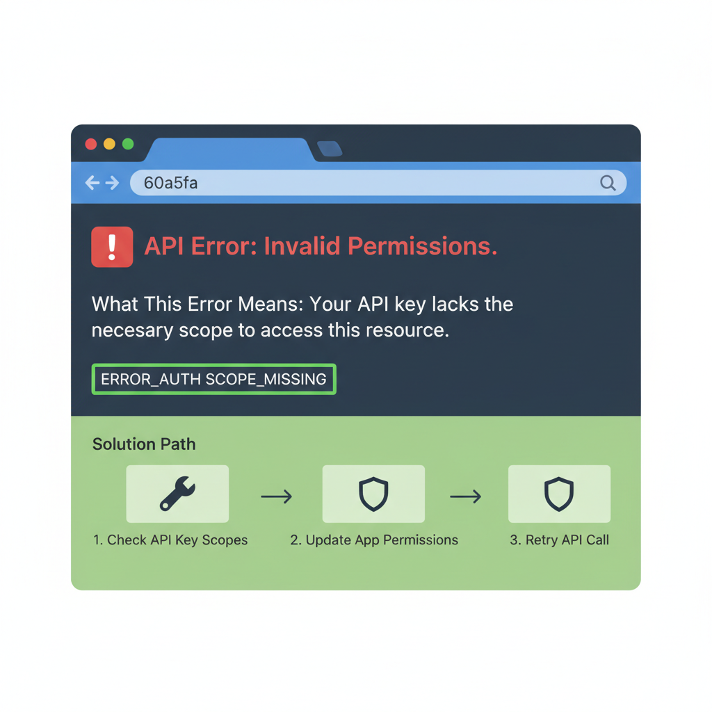 Illustration: What This Error Means