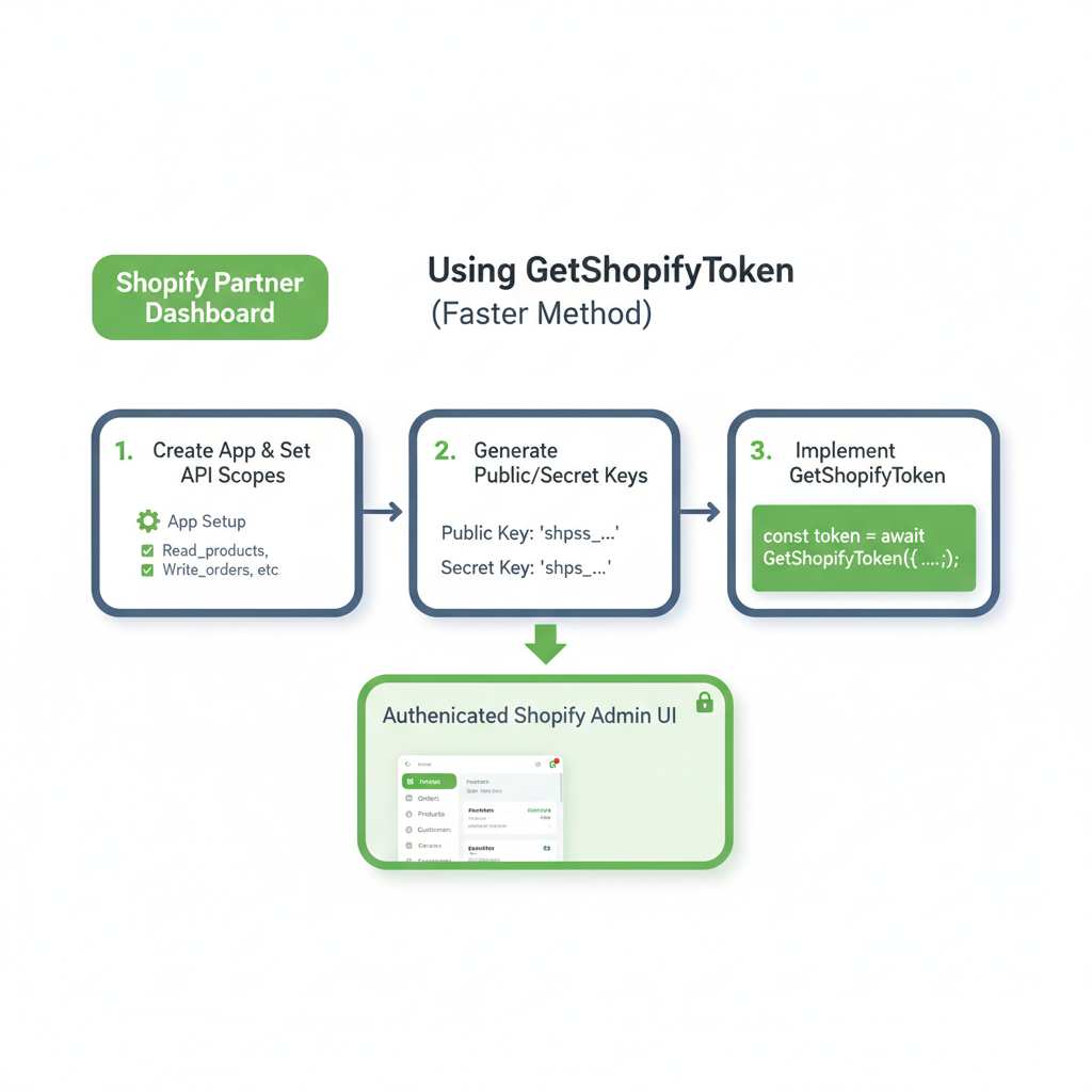 Illustration: Using GetShopifyToken (Faster Method)