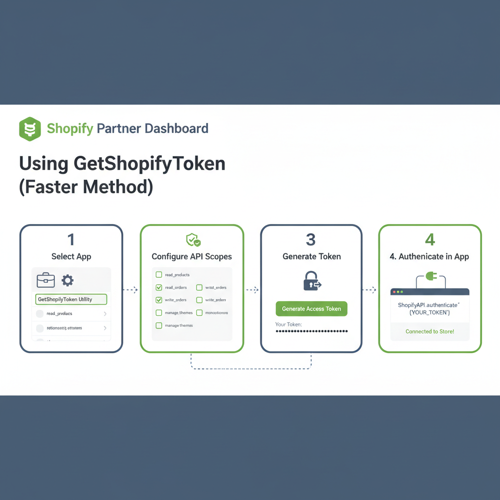 Illustration: Using GetShopifyToken (Faster Method)