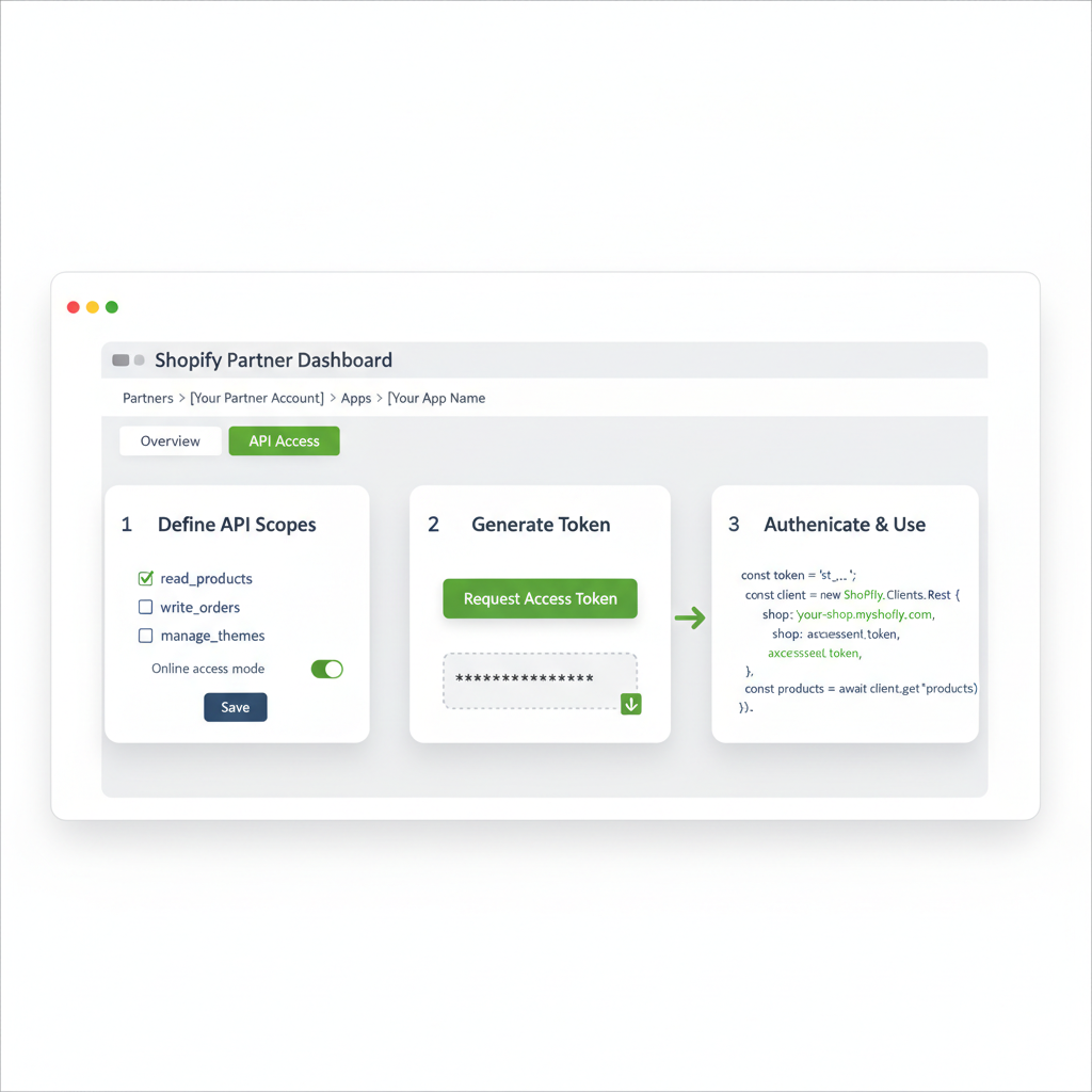 Illustration: Using GetShopifyToken (Faster Method)