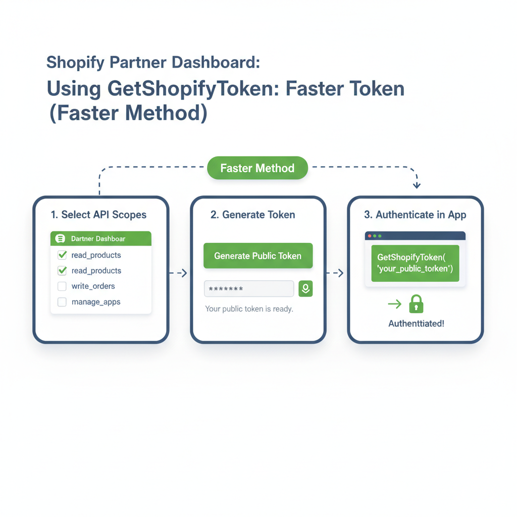 Illustration: Using GetShopifyToken (Faster Method)