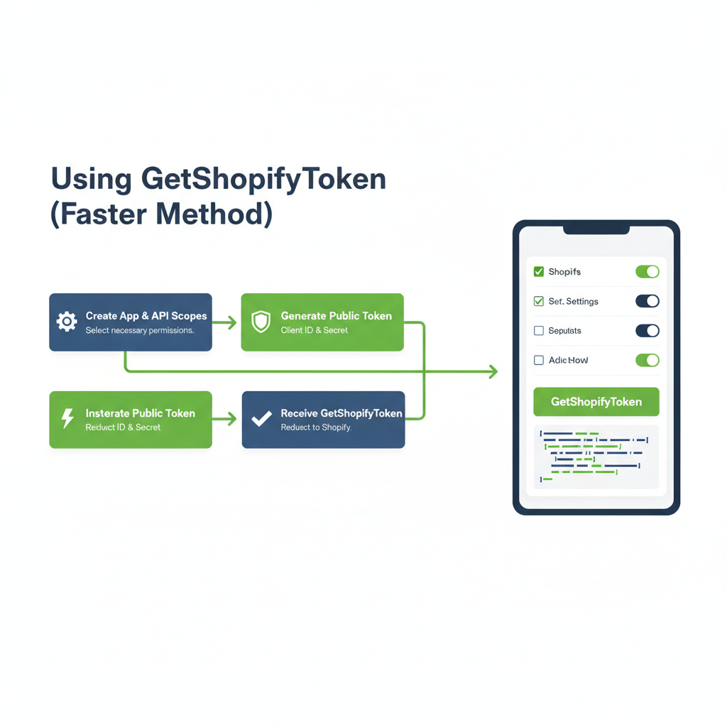 Illustration: Using GetShopifyToken (Faster Method)