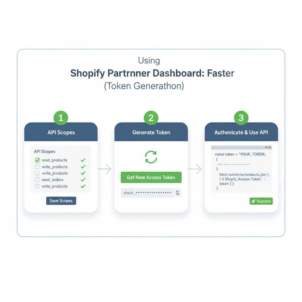 Illustration: Using GetShopifyToken (Faster Method)