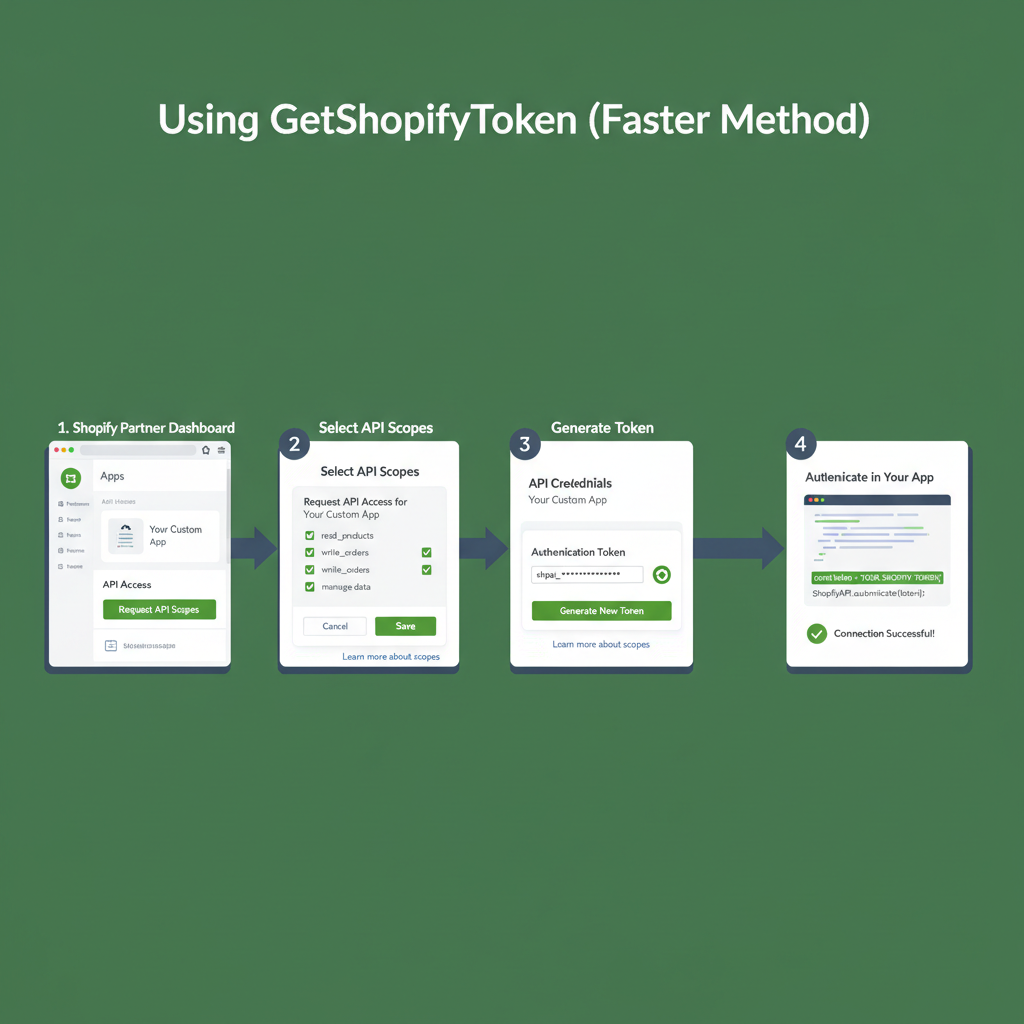 Illustration: Using GetShopifyToken (Faster Method)