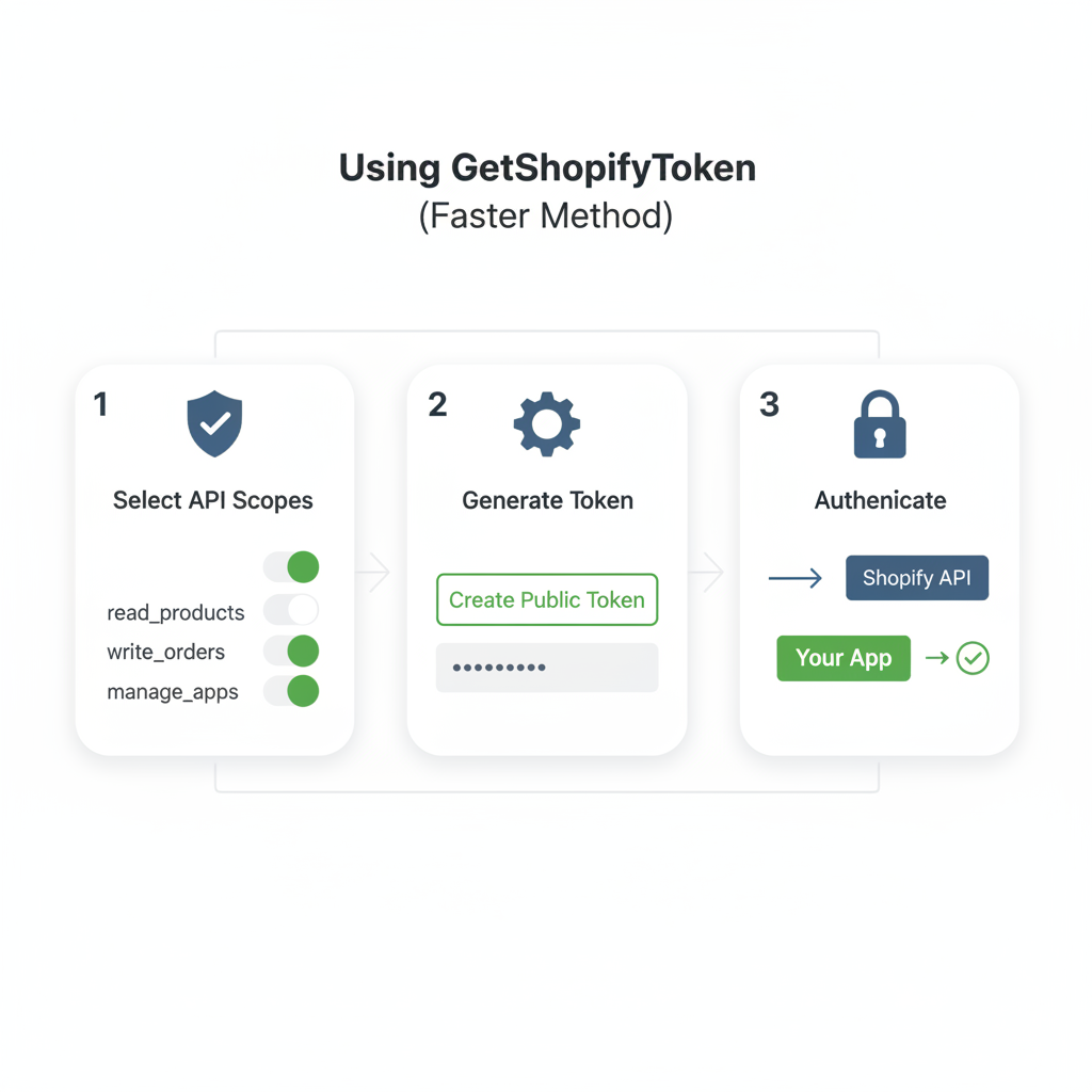 Illustration: Using GetShopifyToken (Faster Method)