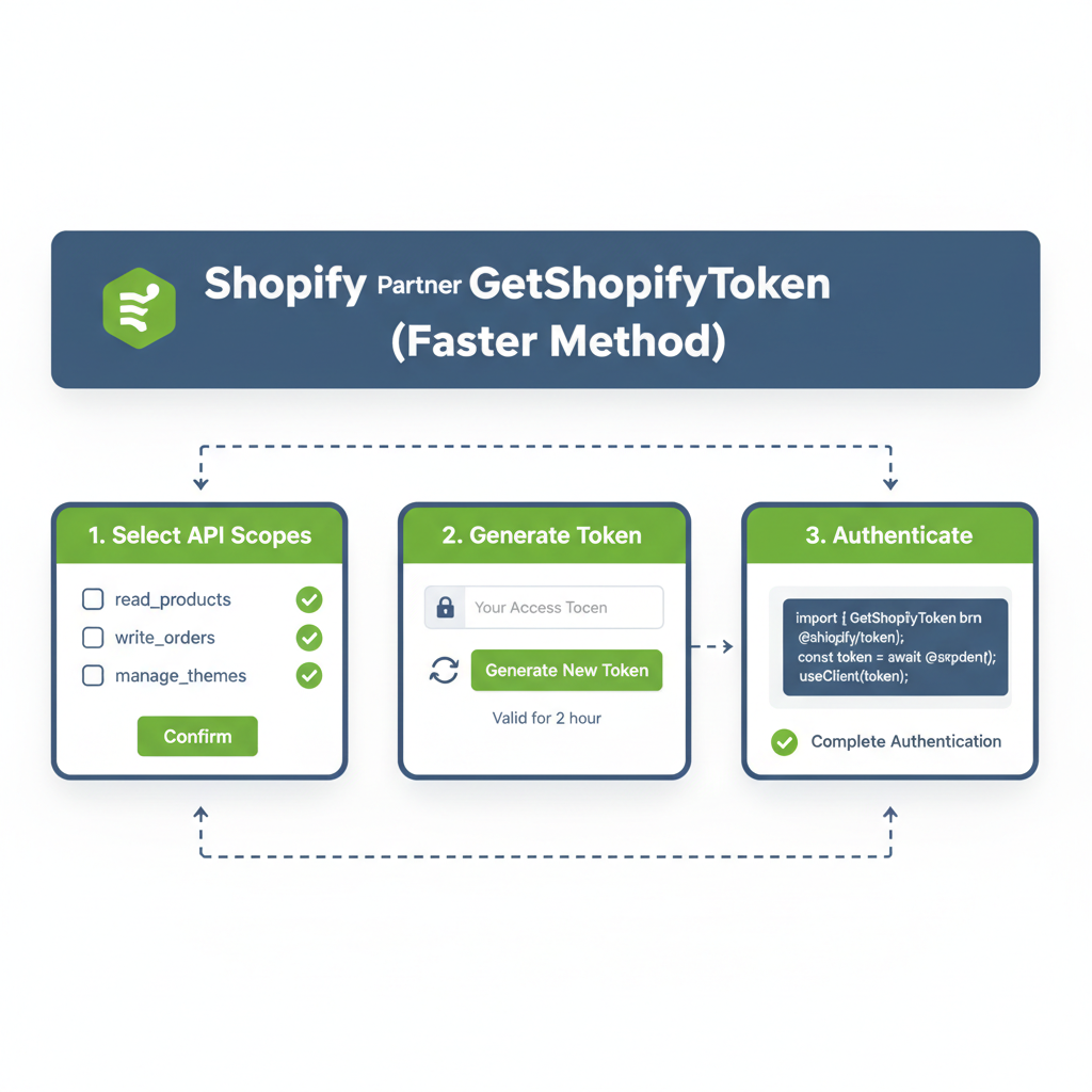 Illustration: Using GetShopifyToken (Faster Method)