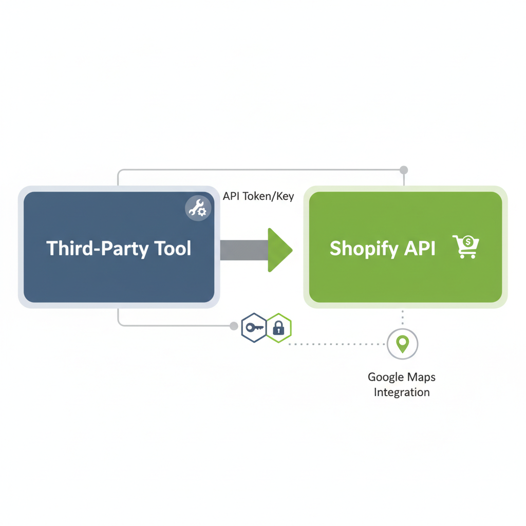 Illustration: Connecting Your Token to Google Maps Integration