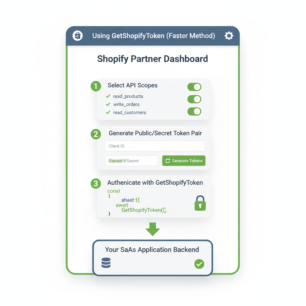 Illustration: Using GetShopifyToken (Faster Method)