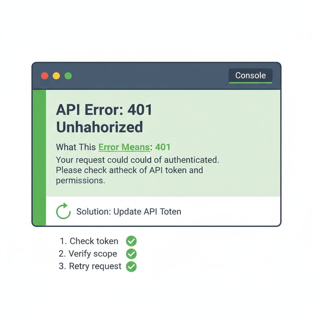 Illustration: What This Error Means