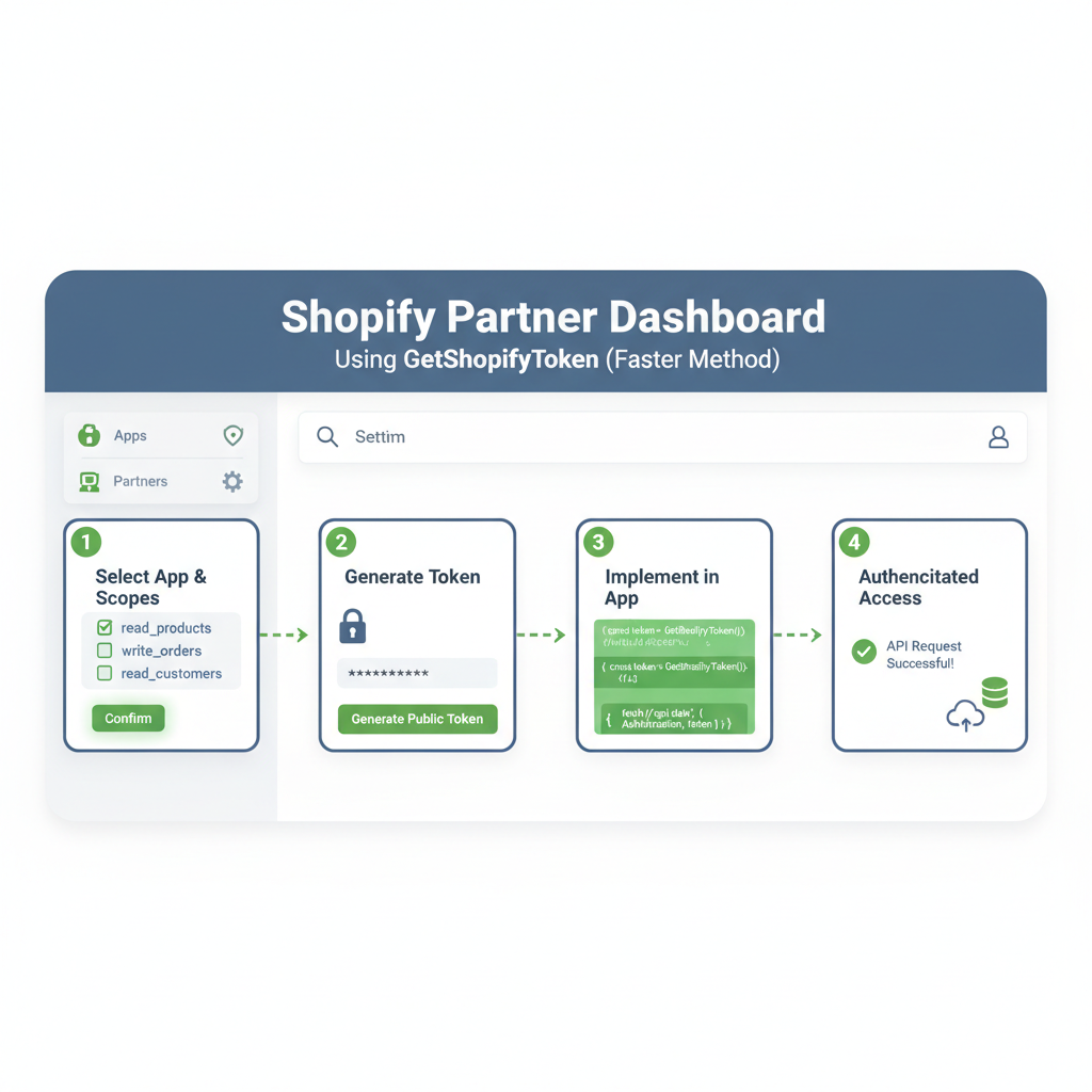 Illustration: Using GetShopifyToken (Faster Method)