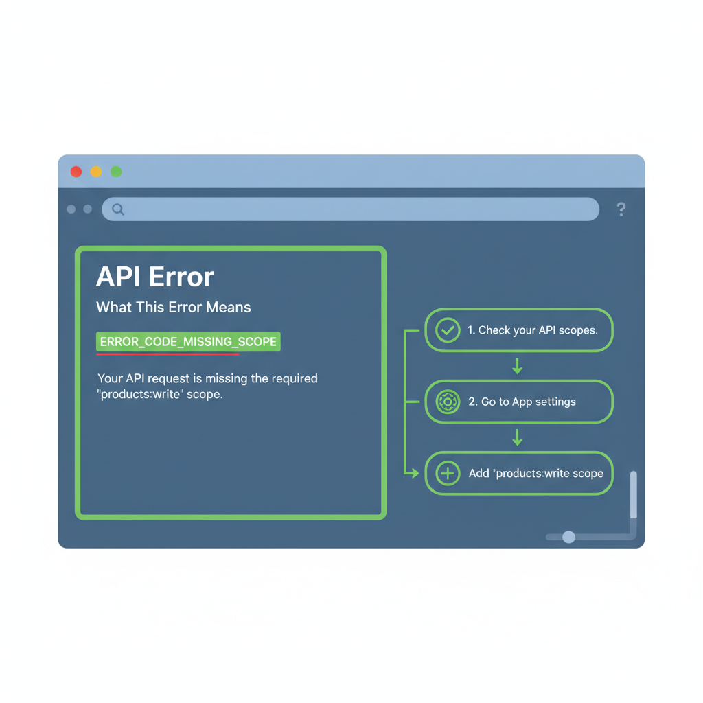 Illustration: What This Error Means