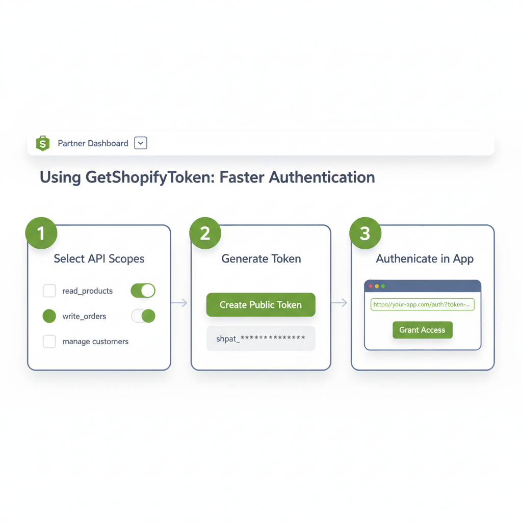 Illustration: Using GetShopifyToken (Faster Method)
